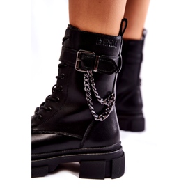 Botas Calientes de Cuero Botas Big Star KK274486 Negro 2