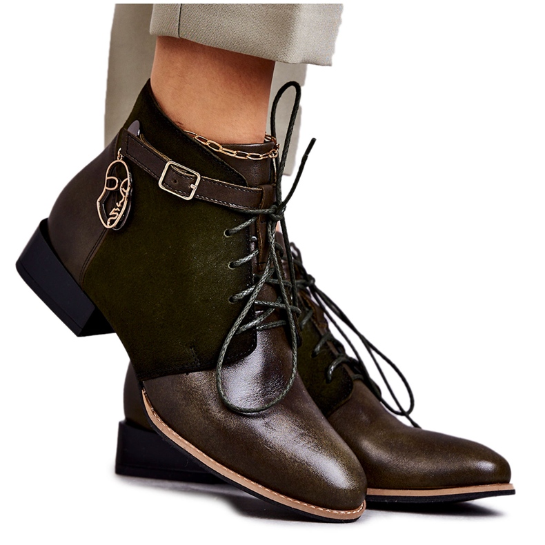 Botas de piel mujer Maciejka 5743A-09 Botas verdes 2 Botas de piel mujer Maciejka 5743A-09 Botas verdes 2