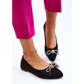PS1 Bailarinas De Mujer En Punta Con Lazo Decorativo Negro Luminoso 4