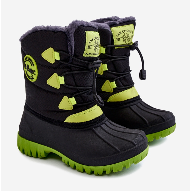 Botas de nieve aisladas para niños Lee Cooper LCJ-21-44-0519 Negro 1