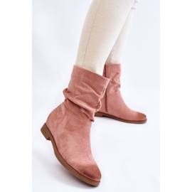 PG1 Botas Altas Mujer Ante Rosa Venis 2