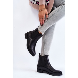 PG1 Botas Jodhpur de cuero negro Astate 2