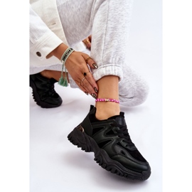 PG1 Zapatos Clásicos Deportivos Plataforma Negro Bowie 6