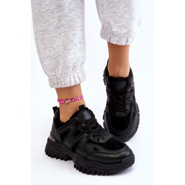 PG1 Zapatos Clásicos Deportivos Plataforma Negro Bowie 5