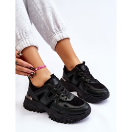PG1 Zapatos Clásicos Deportivos Plataforma Negro Bowie 7