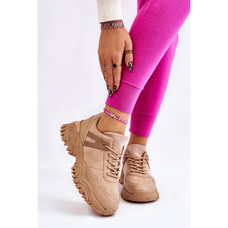 PG1 Zapatos deportivos de moda Sneakers Beige Frezio 1