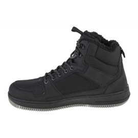 Zapatos Kappa Shab Piel M 243046FUR-1111 negro 1