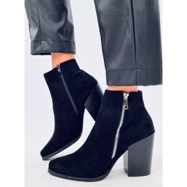 Botas Brick con tacones anchos TX-1873 Naranja rojo 2