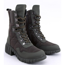 BM Botas de nailon verde joya 2