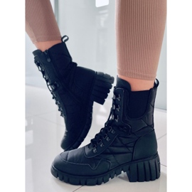 BM Botas Jewel de nailon negro 3