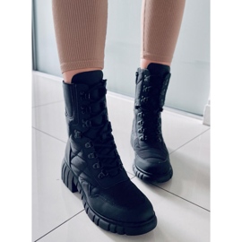 BM Botas Jewel de nailon negro 4