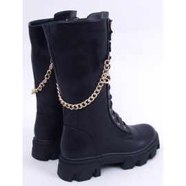 BM Botas de montar mujer con cadena Totah Negro 3