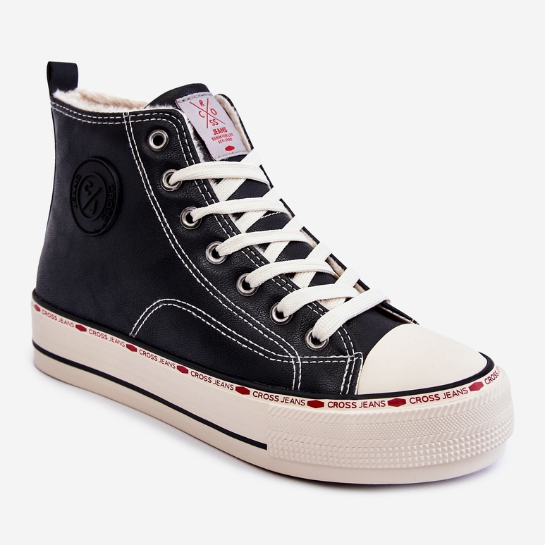 Zapatillas Altas Mujer Cross Jeans KK2R4042C Negro 1