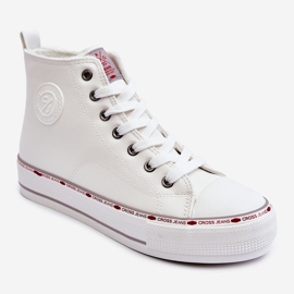 Zapatillas Altas Mujer Cross Jeans KK2R4044C Blanco 2