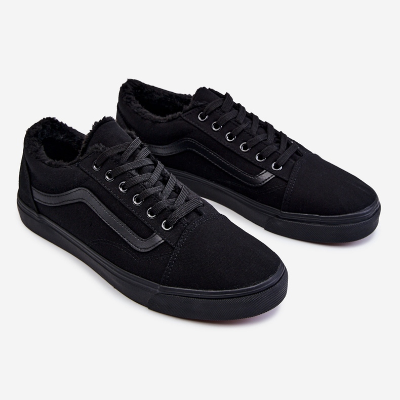 BM Zapatillas Deportivas de Hombre de Tejido Cálido Negro Harry 2