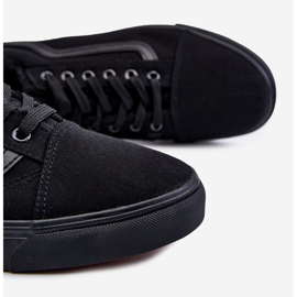 BM Zapatillas Deportivas de Hombre de Tejido Cálido Negro Harry 5
