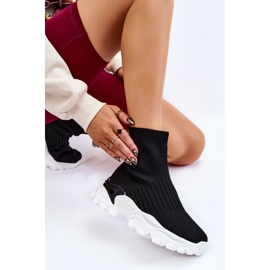 BM Deportivas Mujer Calcetín Alto Negro Jovie 6