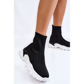 BM Deportivas Mujer Calcetín Alto Negro Jovie 3