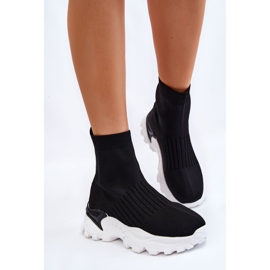 BM Deportivas Mujer Calcetín Alto Negro Jovie 4