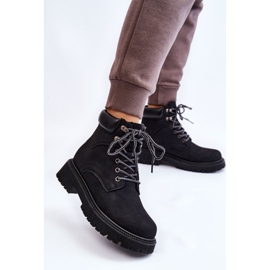 PG1 Botas con aislamiento para mujer Botas negras con cordones hasta la mitad negro 2 PG1 Botas con aislamiento para mujer Botas negras con cordones hasta la mitad negro 2