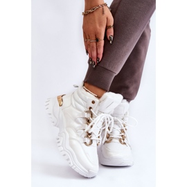 Botas Deportivas Con Aislamiento Para Mujer Trappers Con Cordones Blanco Bastini 1 Botas Deportivas Con Aislamiento Para Mujer Trappers Con Cordones Blanco Bastini 1