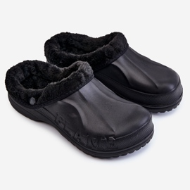 PM2 Chanclas Warm Crocs Hombre Negro Calmo 1