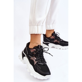 PA1 Zapatos Deportivos De Mujer Con Cordones En La Plataforma Negro Minea 2 PA1 Zapatos Deportivos De Mujer Con Cordones En La Plataforma Negro Minea 2