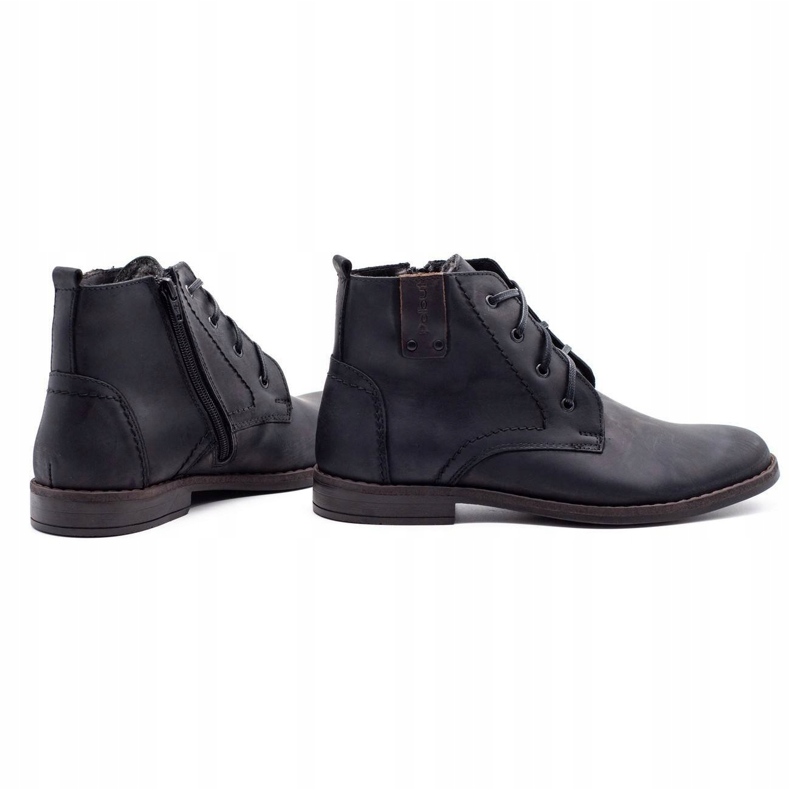 Polbut Botas de invierno hombre negras c20 negro 2 Polbut Botas de invierno hombre negras c20 negro 2