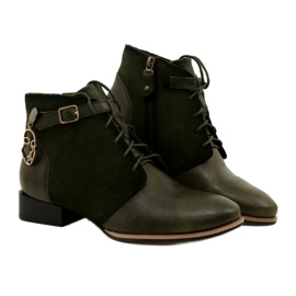 Botas de piel mujer Maciejka 5743A-09 Botas verdes 6 Botas de piel mujer Maciejka 5743A-09 Botas verdes 6