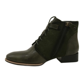 Botas de piel mujer Maciejka 5743A-09 Botas verdes 9
