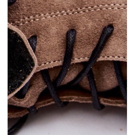 Lemar Botas aisladas de gamuza para mujeres marrón claro beige 4