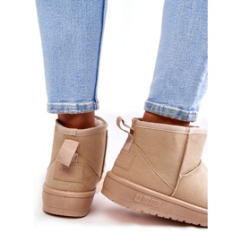 Botas de nieve con aislamiento para mujer Big Star KK274290 Beige 2