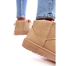 Botas de nieve con aislamiento para mujer Big Star KK274290 Beige 3