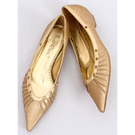 Bailarinas con cinta alrededor del tobillo 391029-2 Bronce amarillo 6