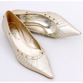 Bailarinas con cinta alrededor del tobillo 391029-2 camello gris 4