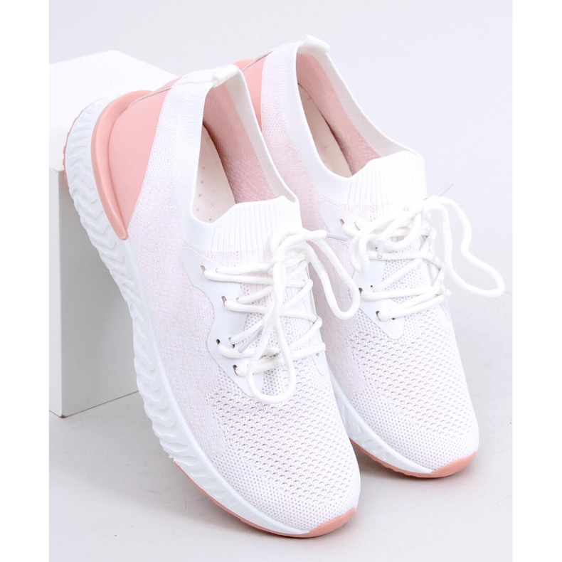 Zapatillas deportivas blancas BL164P L.PINK blanco 1 Zapatillas deportivas blancas BL164P L.PINK blanco 1