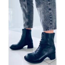 PA1 Tacones altos Rollo Negros 1