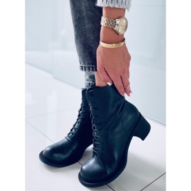 PA1 Tacones altos Rollo Negros 2