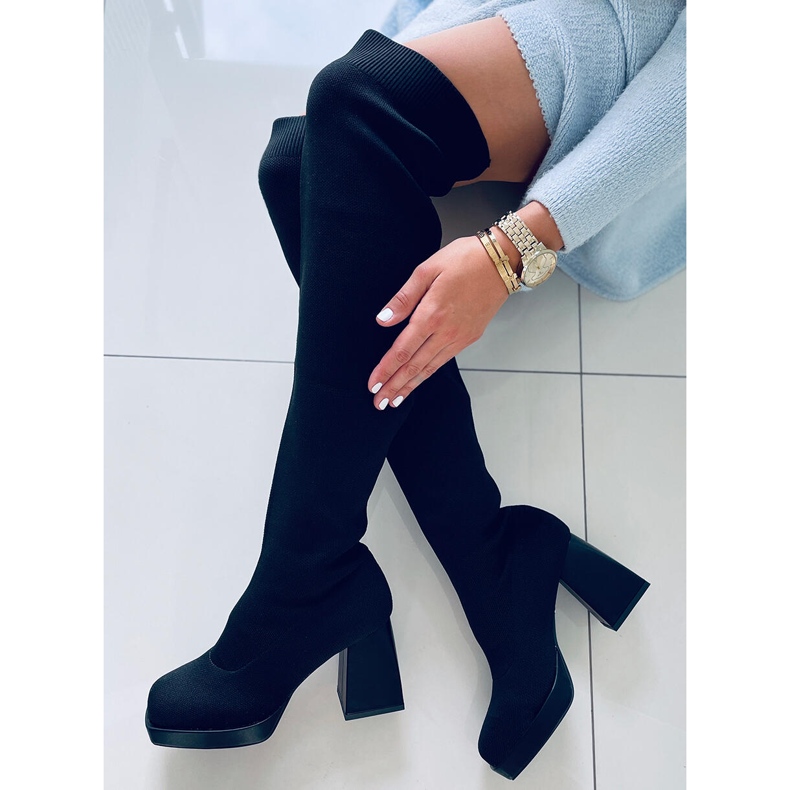 PA1 Botas de tacón de Hilary Black negro 1 PA1 Botas de tacón de Hilary Black negro 1