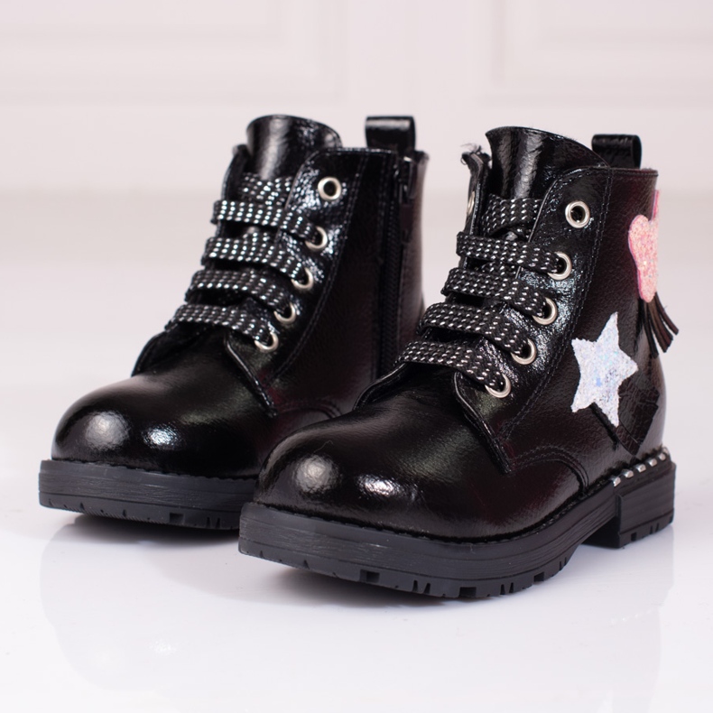 Botas niña Shelovet negro 1