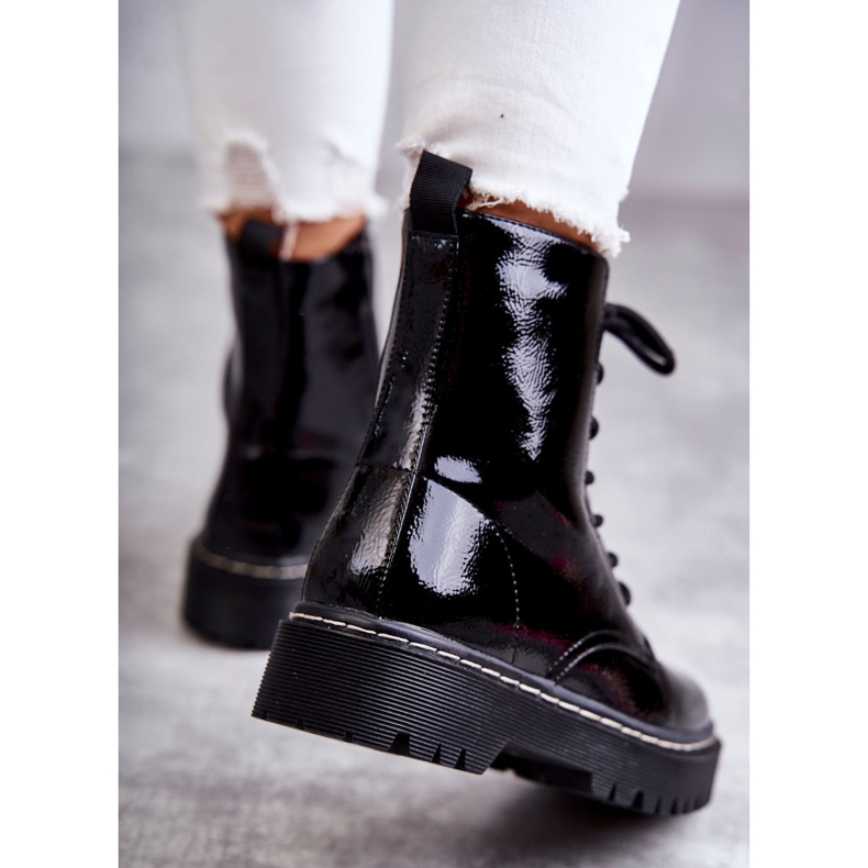 S.Barski Botas de Mujer Negras Kognito negro 4