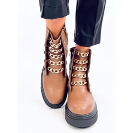 Botas militares Lopez Topo marrón 1