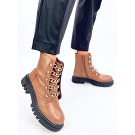 Botas militares Lopez Topo marrón 4
