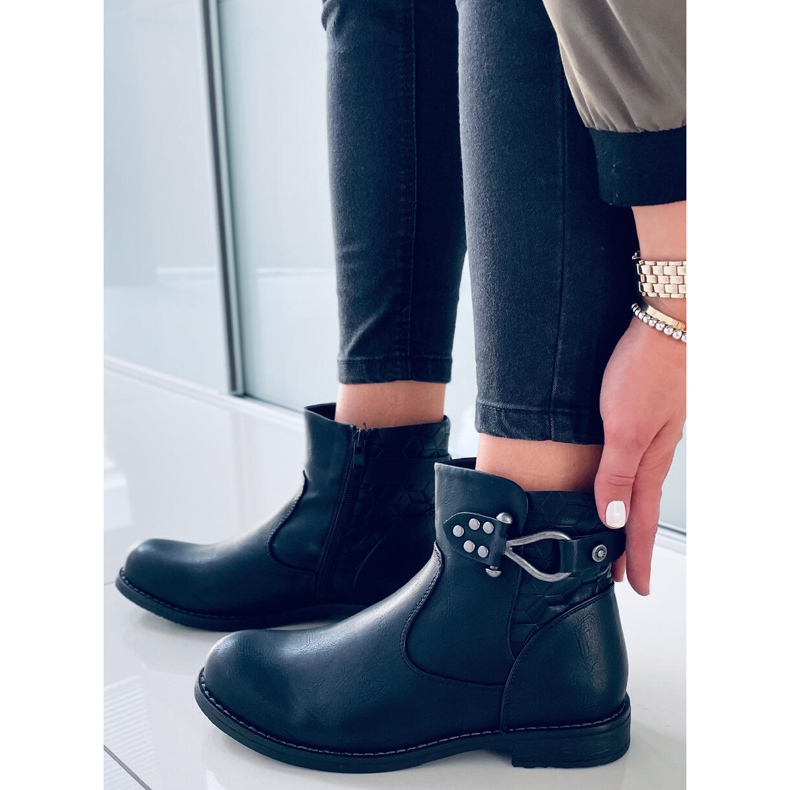 BM Botas de mujer Dustin Black negro 2