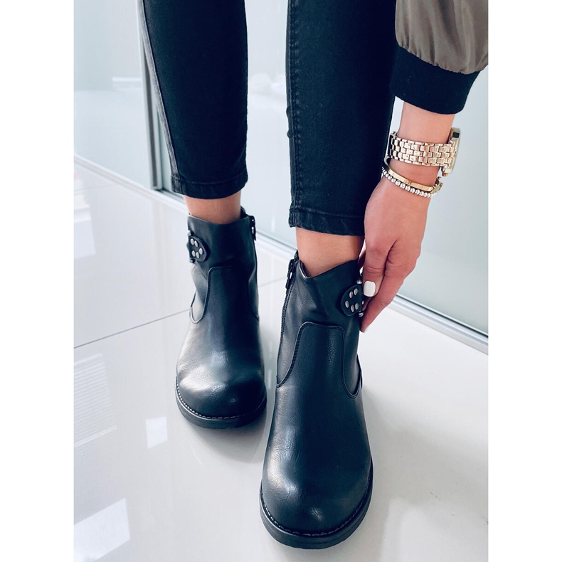 BM Botas de mujer Dustin Black negro 1 BM Botas de mujer Dustin Black negro 1