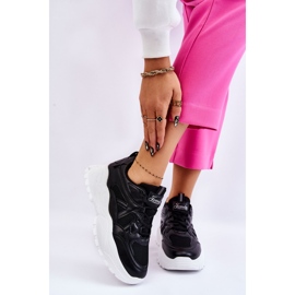 Zapatillas Clásicas Plataforma Negro Larec 1