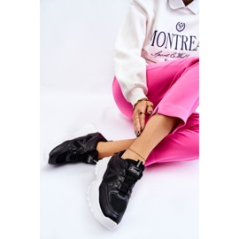 Zapatillas Clásicas Plataforma Negro Larec 5
