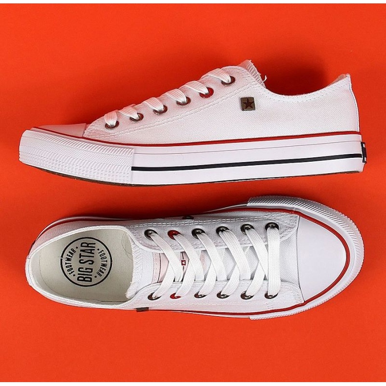 Zapatos, zapatillas Big Star W T274020 INT344 blanco 1