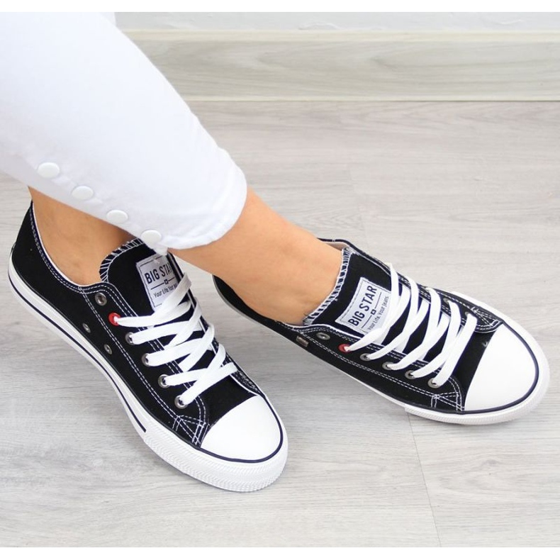 Zapatos, zapatillas Big Star T274023 INT346 negro 2