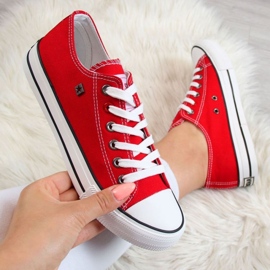 Zapatos, zapatillas Big Star W T274020 INT510 rojo 1